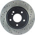 127.35048L by CENTRIC - Slotted Drilled Rotor