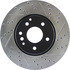 127.35058L by CENTRIC - Slotted Drilled Rotor