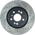 127.35089L by CENTRIC - Slotted Drilled Rotor