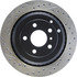 127.35092R by CENTRIC - Sport Drilled & Slotted Rotor, Right