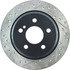 127.35098R by CENTRIC - Slotted Drilled Rotor