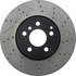 127.35110L by CENTRIC - Slotted Drilled Rotor