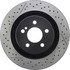 127.35119 by CENTRIC - Centric Premium OE Style Drilled and Slotted Brake Rotor