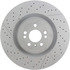 127.35130 by CENTRIC - Centric Premium OE Style Drilled and Slotted Brake Rotor