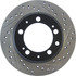 127.37007L by CENTRIC - Slotted Drilled Rotor