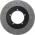 127.37020L by CENTRIC - Slotted Drilled Rotor