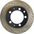 127.37023L by CENTRIC - Slotted Drilled Rotor