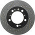 127.37030R by CENTRIC - Slotted Drilled Rotor