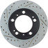 127.37031R by CENTRIC - Slotted Drilled Rotor