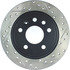 127.38013L by CENTRIC - Slotted Drilled Rotor