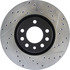 127.38017L by CENTRIC - Slotted Drilled Rotor