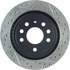 127.38019L by CENTRIC - Slotted Drilled Rotor