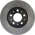 127.39019L by CENTRIC - Slotted Drilled Rotor