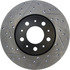 127.39019R by CENTRIC - Slotted Drilled Rotor