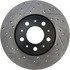 127.39019R by CENTRIC - Sport Drilled & Slotted Rotor, Right