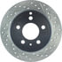 127.39020CL by CENTRIC - Sportstop Cryo Drilled & Slotted Rotor, Left