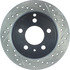 127.39020L by CENTRIC - Slotted Drilled Rotor