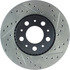 127.39029L by CENTRIC - Slotted Drilled Rotor