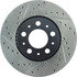 127.39029R by CENTRIC - Slotted Drilled Rotor