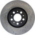 127.39032CL by CENTRIC - Sportstop Cryo Drilled & Slotted Rotor, Left