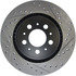127.39033L by CENTRIC - Slotted Drilled Rotor