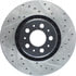 127.39034CL by CENTRIC - Sportstop Cryo Drilled & Slotted Rotor, Left
