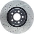 127.39034CR by CENTRIC - Sportstop Cryo Drilled & Slotted Rotor, Right