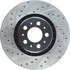 H10104-500R by CENTRIC - Slotted Drilled Rotor