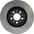 127.39035L by CENTRIC - Slotted Drilled Rotor