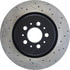 127.39036CL by CENTRIC - Sportstop Cryo Drilled & Slotted Rotor, Left