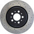 127.39036L by CENTRIC - Slotted Drilled Rotor