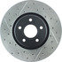 127.39038R by CENTRIC - Slotted Drilled Rotor