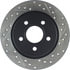 127.39039CL by CENTRIC - Sportstop Cryo Drilled & Slotted Rotor, Left