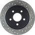 127.39039L by CENTRIC - Slotted Drilled Rotor