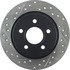 127.39039R by CENTRIC - Slotted Drilled Rotor