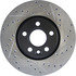 127.39040L by CENTRIC - Slotted Drilled Rotor
