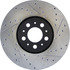 127.39048L by CENTRIC - Slotted Drilled Rotor