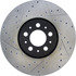 127.39048R by CENTRIC - Slotted Drilled Rotor