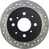 127.40017L by CENTRIC - Slotted Drilled Rotor