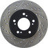 127.40026R by CENTRIC - Slotted Drilled Rotor