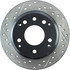 127.40027R by CENTRIC - Slotted Drilled Rotor