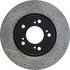 Centric 127.40028R Disc Brake Rotor Slotted Drilled Rotor