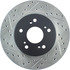 127.40029R by CENTRIC - Slotted Drilled Rotor