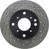 127.40032R by CENTRIC - Slotted Drilled Rotor