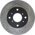 127.40039L by CENTRIC - Slotted Drilled Rotor