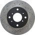 127.40039R by CENTRIC - Slotted Drilled Rotor