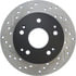 Centric 127.40042CR Disc Brake Rotor Sportstop Cryo Drilled & Slotted Rotor, Right