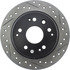 127.40047L by CENTRIC - Slotted Drilled Rotor