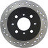 127.40017R by CENTRIC - Slotted Drilled Rotor