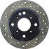 127.40019R by CENTRIC - Slotted Drilled Rotor